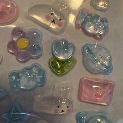 キラキラ✨うさぎ⭐︎ネコ⭐︎シールの画像