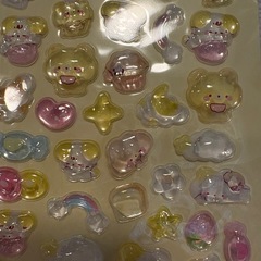 キラキラ✨うさぎ⭐︎ネコ⭐︎シールの画像