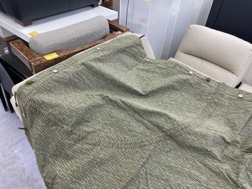 良品 Strichtarn 軍幕 テントシート 東ドイツ軍 タープ ポンチョ カモフラ柄 迷彩 キャンプ アウトドア 野営 札幌市手稲区