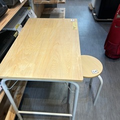 【テーブル】【チェア】【テーブルチェアセット】クリーニング済み【管理番号0212】五の画像