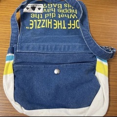 デニム ショルダーバッグ "OFF THE HIZZLE" NICE & WARMの画像