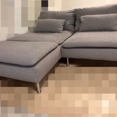 IKEA3人掛けソファの画像