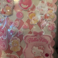 キティちゃん⭐︎ストーン付きシールの画像