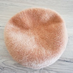 ベレー帽ブラウンの画像