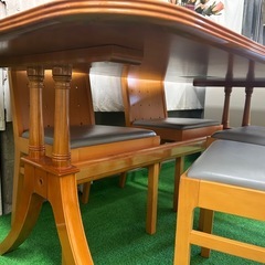 ダイニングセット/テーブルと椅子4脚のセットの画像