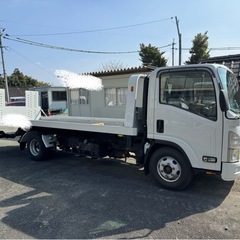 エルフ積載車・希少5200CC・ターボ・6速マニュアル・極東フルフラット・最大積載量3500Kgの画像