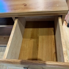 テレビ台　引き出し付きの画像