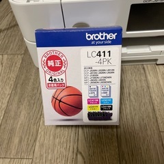 ブラザープリンター純正インク付きほぼ未使用の画像