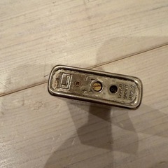 【ジャンク】zippo型ガスライターの画像