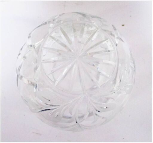 ガラス細工 球体 フラワーベース　花びん　丸　アンティーク調　重厚感　インテリア　飾り物　小物入れ　花瓶　かわいい　おしゃれ　957ZS