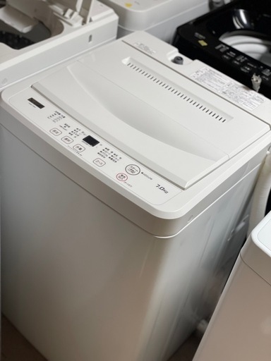送料・設置込み可?表示価格より10%OFF?洗濯機　7kg ヤマダ電機　2022年【分解クリーニング済み】