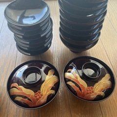 和食で使える上品なお椀10セットの画像