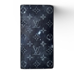 【美品】 限定品⭐️ルイヴィトン ギャラクシー ポルトフォイユ ブラザ 黒 長財布の画像