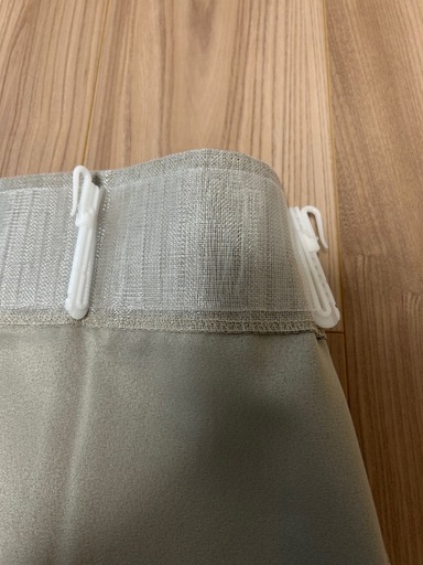 【3/29まで】無印良品　防炎・遮光カーテン　100×200
