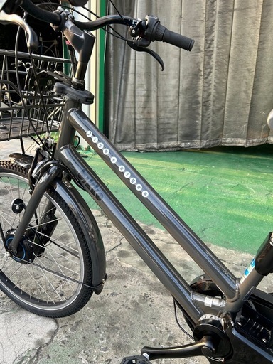 No.650 ブリヂストンbikke GRI dd BG0B48整備済み子供乗せ２４／２０型電動アシスト自転車