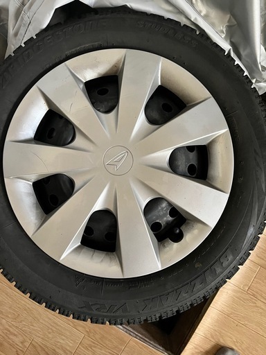 値下げ！ハスラー等に★ブリヂストン VRX 165/60R15 スタッドレス ホイール付 4本