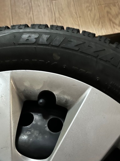 値下げ！ハスラー等に★ブリヂストン VRX 165/60R15 スタッドレス ホイール付 4本