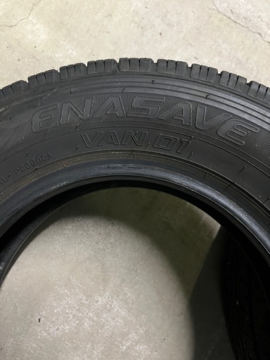 145R12 6P ダンロップエナセーブバン 2本