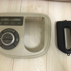 ミラココア　パネル　純正ツートンカラー　オーディオ付きの画像