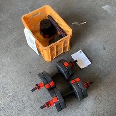 Ｗout  バーベル　ダンベルの画像