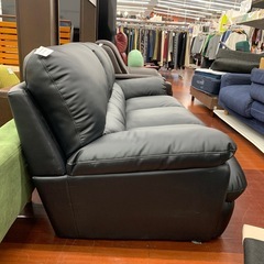 【軽トラ無料貸し出し】　ニトリ　3人掛けソファー　【トレファク　所沢店】の画像