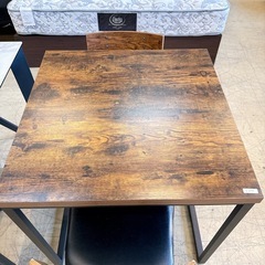 ニトリ ダイニングテーブル チェア2脚セットの画像