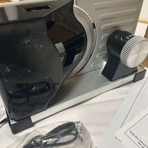 業務用ミートスライサー　スライサー　電動フードスライサー　ミートスライサー　1から18ミリ