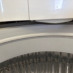 【無料】SHARP 全自動洗濯機 ES-GE55R（2016年製／5.5kg）※故障ありの画像