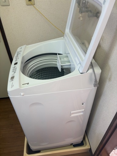 【美品✨2024年製7kg】全自動電気洗濯機 
