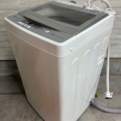 AQUA 全自動電気洗濯機 AQW-GS50H 2019年製の画像