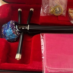 沖縄三線セット　ケース付きの画像