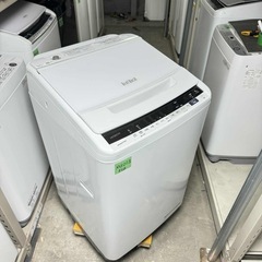 💥激安💥❗️配送•設置🉑❗️♻️処分撤去♻️🏅保証付き🏅MG008  HITACHI 8KG洗濯機 2019年製 の画像