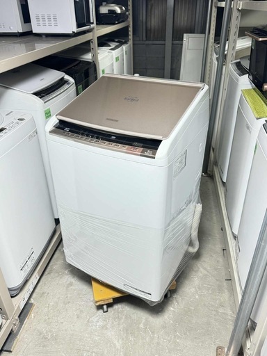 ?激安?❗️配送•設置?❗️♻️処分撤去♻️ ?保証付き?MG8K-016 HITACHI 8KG乾燥洗濯機 2016年製