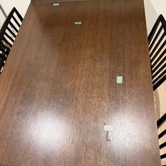 ダイニングテーブル(伸縮式)の画像