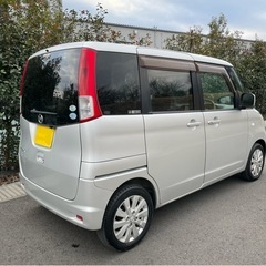 車検10年2月日産ルークスナビ TV ETC bluetooth 記録簿　禁煙車修復無しの画像