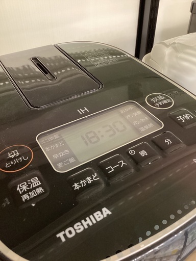 【軽トラック90分貸出サービス】 TOSHIBA IH炊飯ジャー