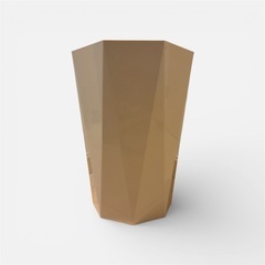 山崎実業 ゴミ箱 ホワイト 縦型 おしゃれ ダストボックス Yamazaki 白の画像