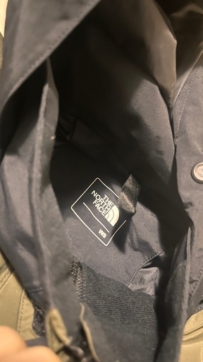 状態良好THE NORTH FACE マウンテンパーカー カーキ/ブラックNS62004