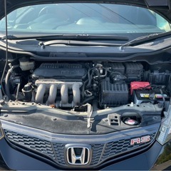 岐阜 即乗 検8年4月 上級 ホンダ フィット RS ブラック キーレス フルフラットの画像