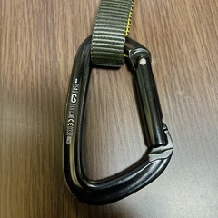 へ 【 ブラックダイヤモンド ホットフォージハイブリッドクイックドロー 11cm 】 クライミングギア カラビナ/クイックドロー ブラックダイヤモンド カラビナ クイックドロー ヌンチャク 安全環付きカラビナ クライミング用品 登山 登山用品の画像