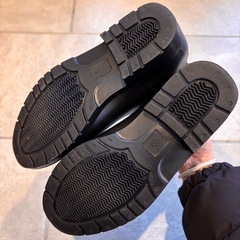 【1度短時間使用】レディース　サイドゴア　レインブーツ　23-23.5センチの画像