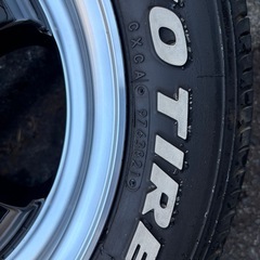 work 17インチ　タイヤホイール　ハイエースの画像