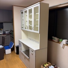 ニトリ 食器棚の画像