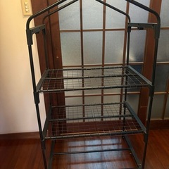 お花、植物ラック　ビニールハウス用の画像