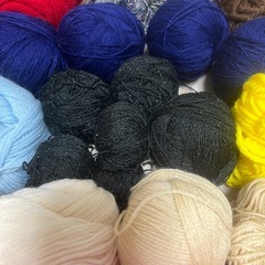 毛糸大量の画像