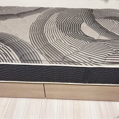 シモンズ　シングルベッドの画像