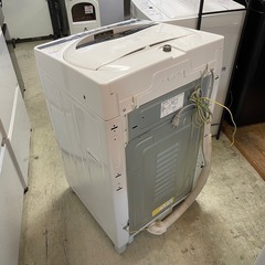 TOSHIBA 5.0kg簡易乾燥付洗濯機 AW-5G9W 2021年製 中古の画像