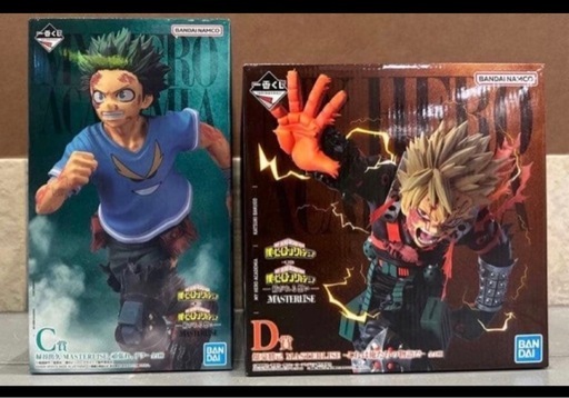 僕のヒーローアカデミア 一番くじ A賞 B賞 爆豪勝己 緑谷出久 ラストワン　オールマイト 紡がれる想い ヒロアカ フィギュア