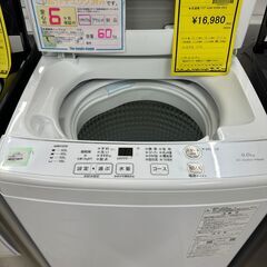 【ジャングルジャングル滋賀草津店】ジモティ来店特価!!　洗濯機　アクア　AQW-KS6N　2023　J-2602111の画像