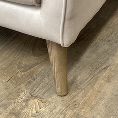 KB-27【新入荷　リサイクル品】関家具　リラックスフォーム　ユール　２シーターソファ　シェルピンクの画像